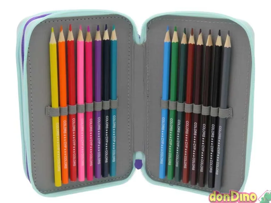 Plumier triple bluey 39 pzas.