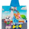 Poncho toalla patrulla canina 55x110 cm. 100% polyester