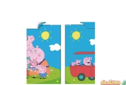 Poncho toalla peppa pig 55x110 cm. 100% polyester