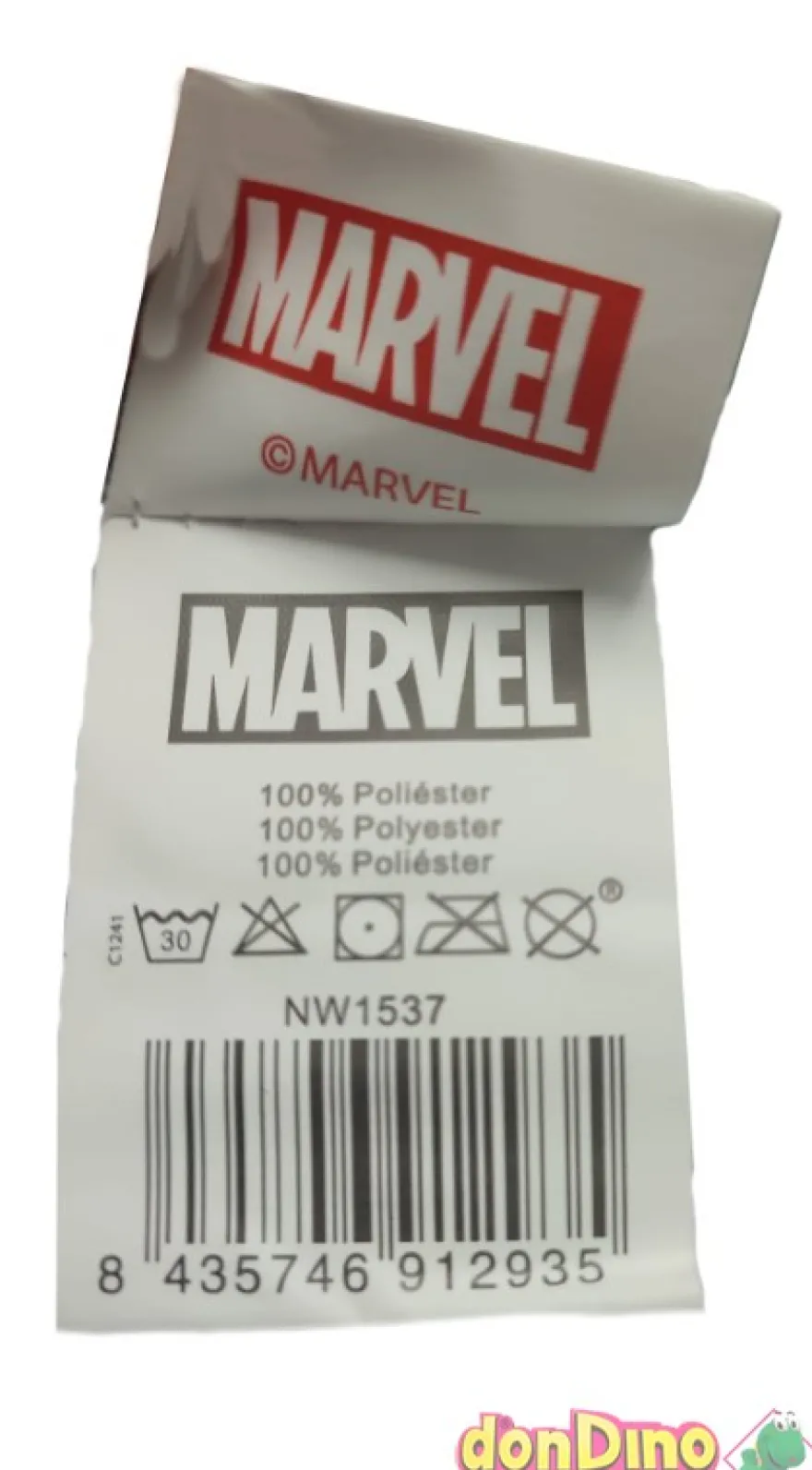 Poncho toalla spider-man 55x110 cm. 100% poliéster