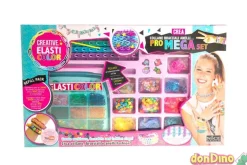 Pro mega set creative elasti color crea collares, pulseras y anillos