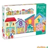Puzzle aprende numeros 1-10 100x20 cm.