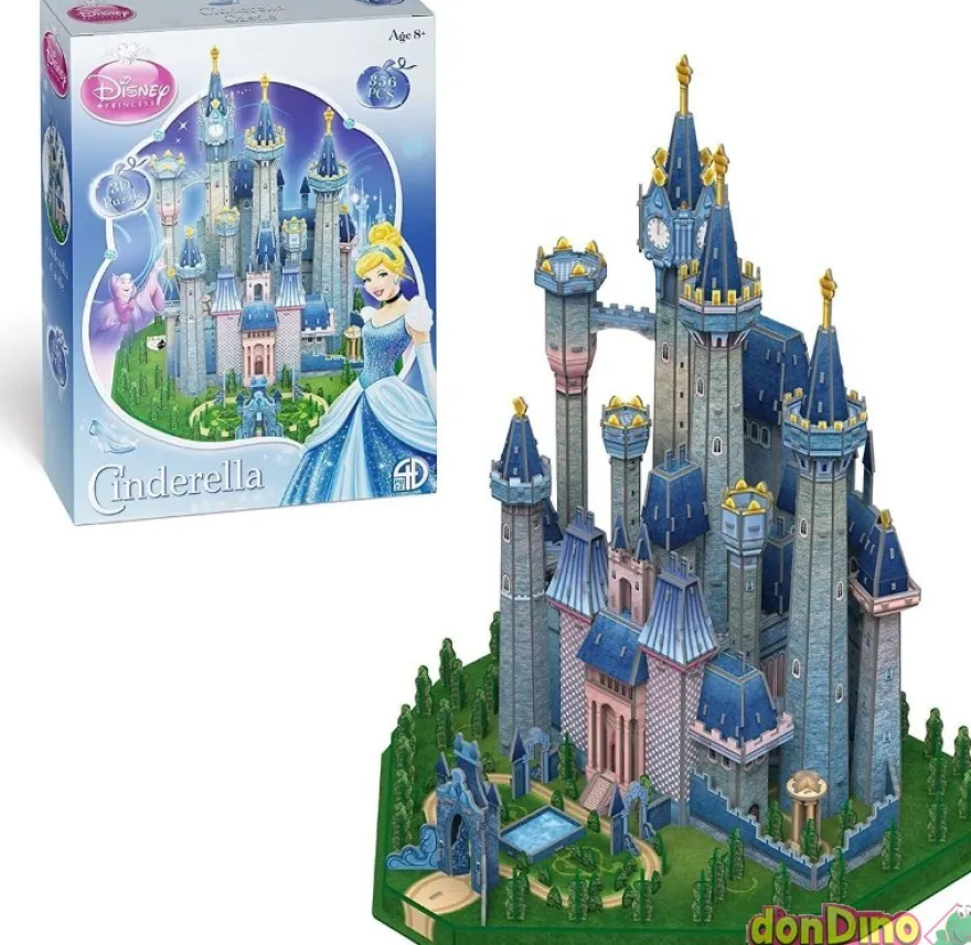 Puzzle 3d castillo de cenicienta 356 pzas