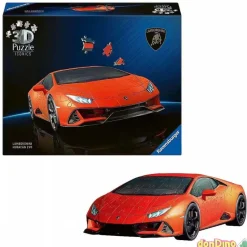 Puzzle 3d lamborghini huracan evo 158 pzas.