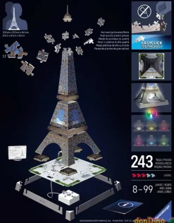 Puzzle 3d torre eiffel 243 pzas. con luces led