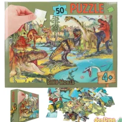 Puzzle 50 piezas dino world top model