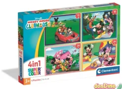 Puzzle progresivo 4 en 1 mickey 12-16-20-24