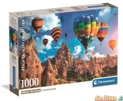 Puzzle 1000 pzas.balloons cappadoci + poster incluido