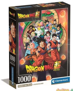 Puzzle 1000 pzas. dragon ball super con poster