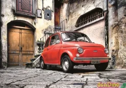 Puzzle 500 pzas. fiat 500 c/poster - high quality collection