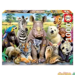 Puzzle 1000 pzas. foto de clase selfies