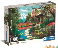 Puzzle 1000 pzas. fuji garden c/poster - high quality collection