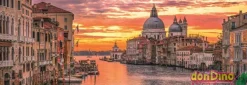 Puzzle 1000 pzas.gran canal venecia panorama - + poster incluido
