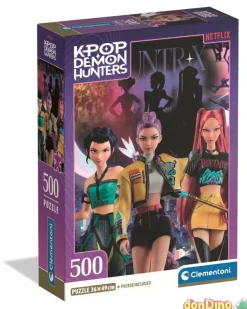 Puzzle 500 pzas. guerreras k-pop con poster