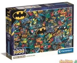 Puzzle 1000 pzas. impossible batman c/poster