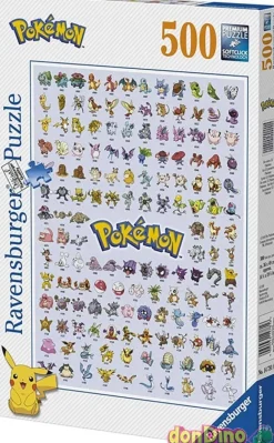 Puzzle 500 pzas. los 1º 151 pokemon