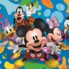 Puzzle 104 pzas. mickey y amigos supercolor