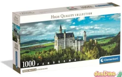 Puzzle 1000 pzas. neuschwanstein the neuschwanstein castle - panorama - + poster