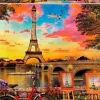 Puzzle 3000 pzas. puesta sol paris