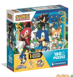Puzzle 180 pzas. sonic c/sticker