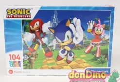 Puzzle 104 pzas. sonic super color