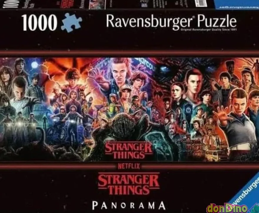 Puzzle 1000 pzas. stranger things panorama