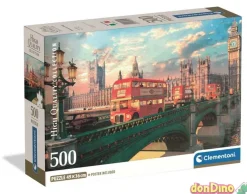 Puzzle 500 pzas. westminster bridge + poster incluido