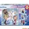 4 puzzles progresivos frozen 12-16-20-25 pzas.