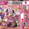 4 puzzles progresivos minnie 12-16-20-25 pzas.