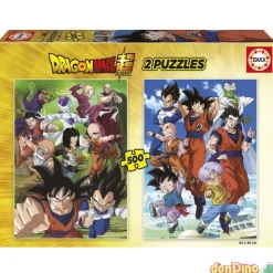 Puzzle 2x500 pzas. dragon ball super