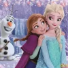 Puzzle 2x20 pzas. frozen disney supercolor