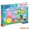 Puzzle 3x48 pzas. peppa pig