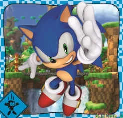 Puzzle 3x48 pzas. sonic super color