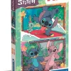 Puzzle 2x20 pzas. stitch disney super color
