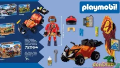 Quad todoterreno playmobil