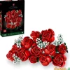 Ramo de rosas lego icons botanical collection - 822 pzas. - 31 cm.