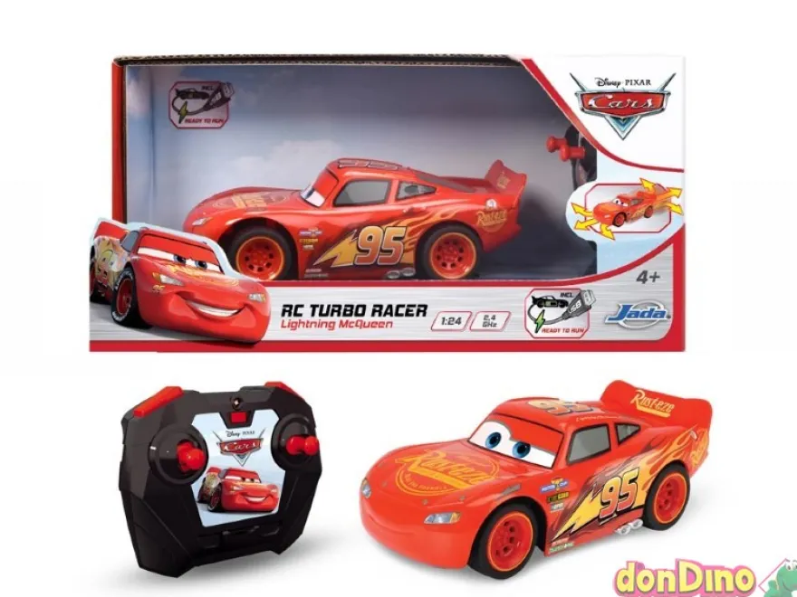 Rayo mcqueen r/c 1:24 cars turbo racer