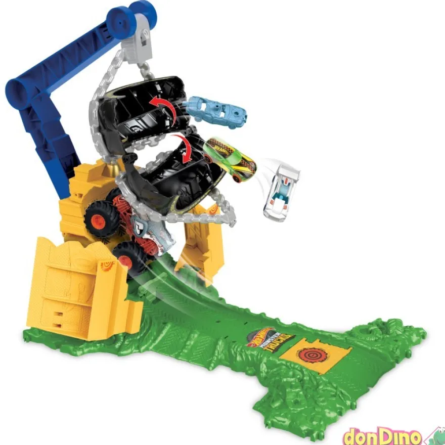 Rhinomite chargin' challenge hot wh hot wheels monster trucks arena smashers
