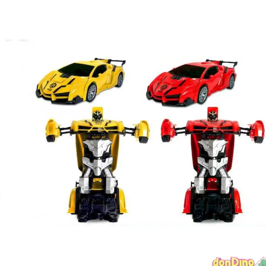 Robot transformable r/c 1:14 c/luz batería y cargador