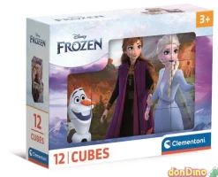 Rompecabezas 12 cubos frozen
