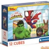 Rompecabezas 12 cubos spidey