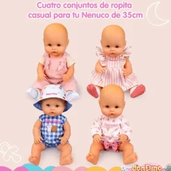 Ropita casual nenuco 35 cm. surtida