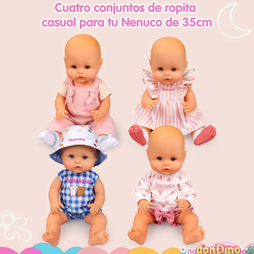 Ropita casual nenuco 35 cm. surtida