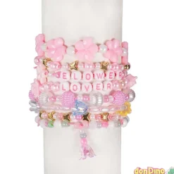 Set 500 abalorios abc floral