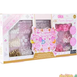 Set 500 abalorios abc floral