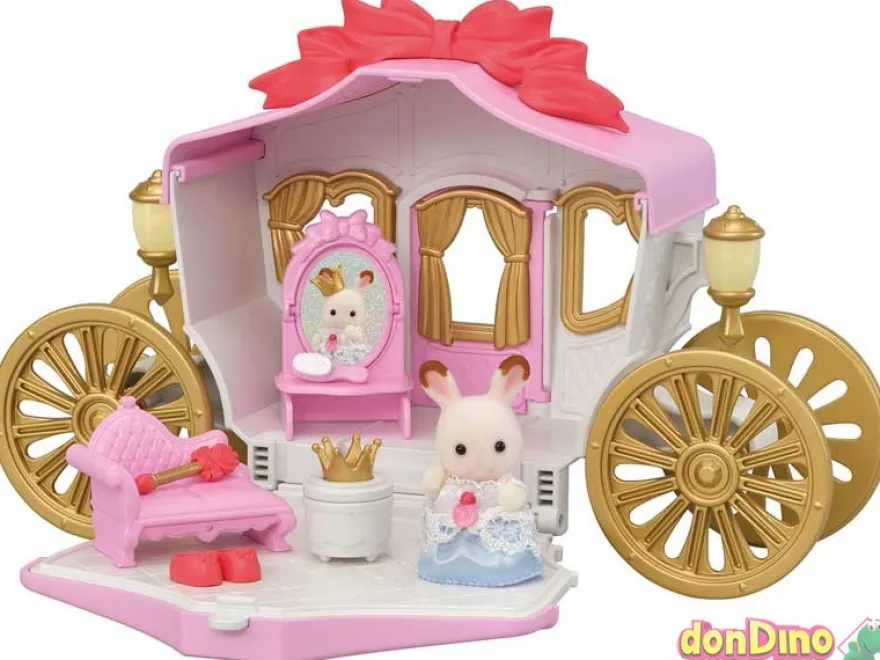 Set carroza real sylvanian families c/1 figura y accesorios