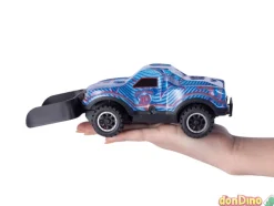 Set 2 coches r/c football league con 2 porterias y 1 balon - con luz