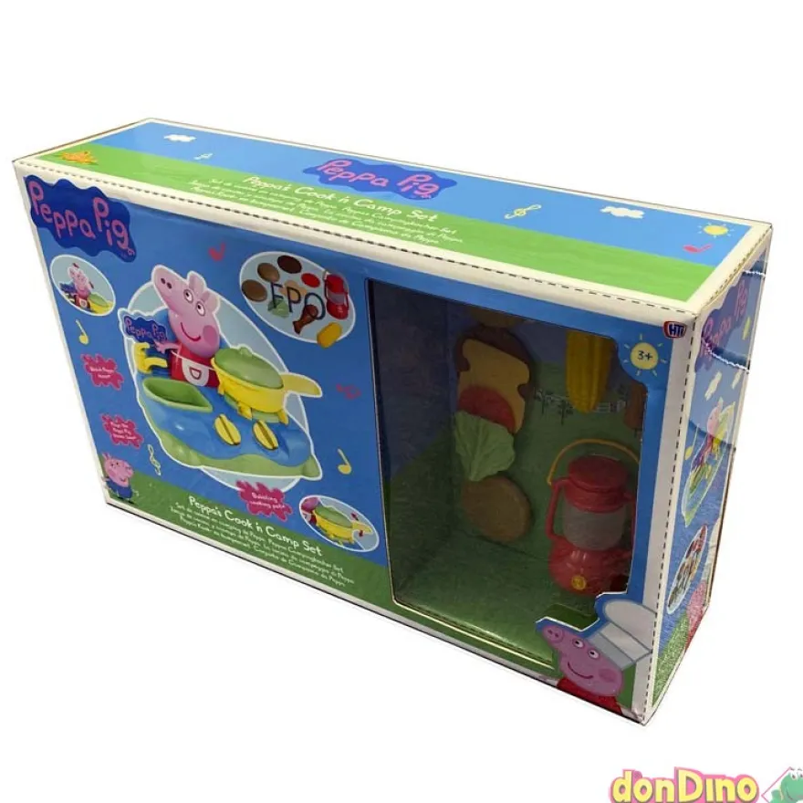 Set cocina de camping peppa pig c/sonido