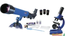 Set microscopio y telescopio 35 pz.