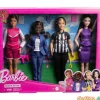 Set 4 muñecas barbie deportivas